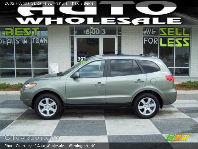 2009 Hyundai Santa Fe SE in Natural Khaki
