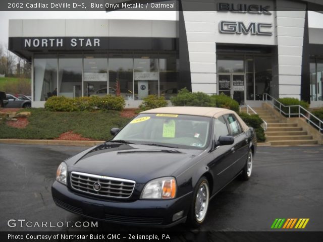 2002 Cadillac DeVille DHS in Blue Onyx Metallic