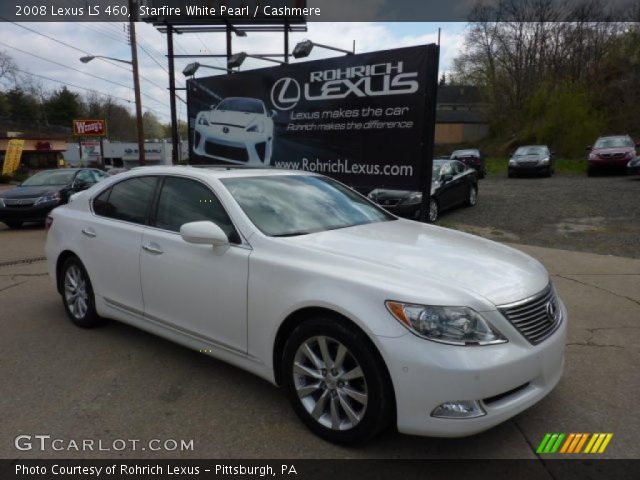 2008 Lexus LS 460 in Starfire White Pearl