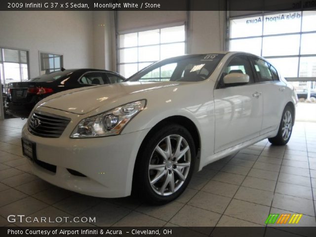 2009 Infiniti G 37 x S Sedan in Moonlight White