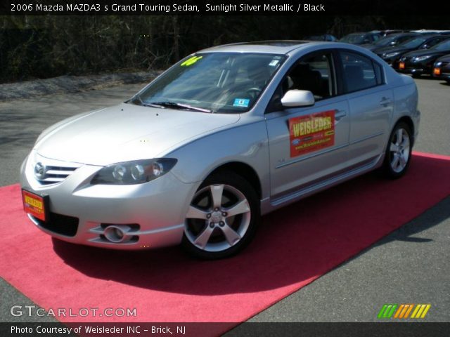 2006 Mazda MAZDA3 s Grand Touring Sedan in Sunlight Silver Metallic