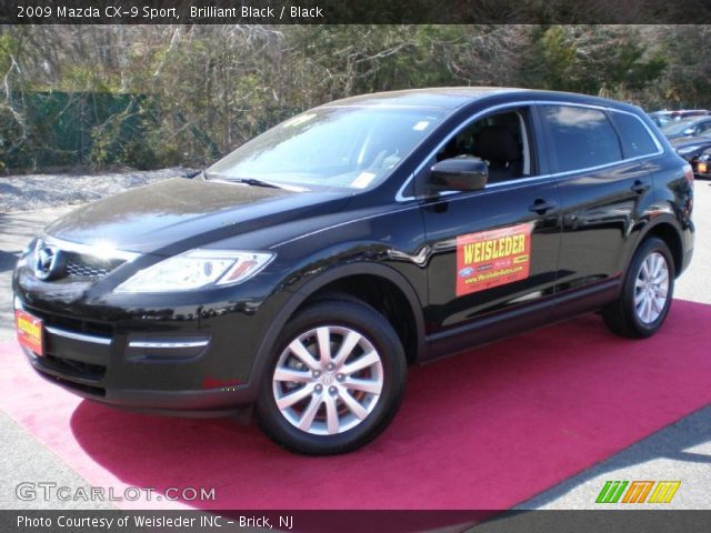 2009 Mazda CX-9 Sport in Brilliant Black