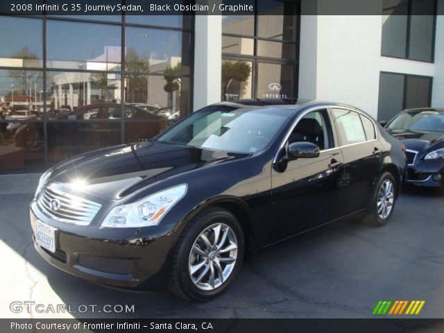 2008 Infiniti G 35 Journey Sedan in Black Obsidian