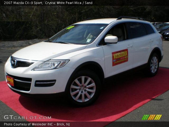 2007 Mazda CX-9 Sport in Crystal White Pearl Mica