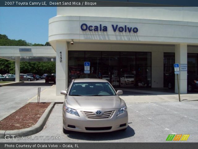 2007 Toyota Camry LE in Desert Sand Mica