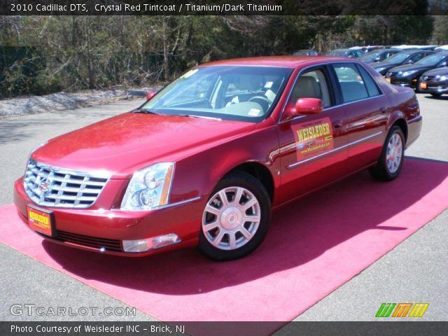 2010 Cadillac DTS  in Crystal Red Tintcoat