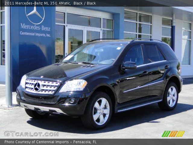 2011 Mercedes-Benz ML 350 4Matic in Black