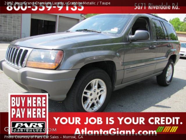 2002 Jeep Grand Cherokee Laredo in Graphite Metallic