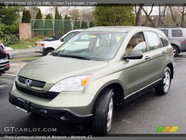 2008 Honda CR-V LX 4WD in Green Tea Metallic