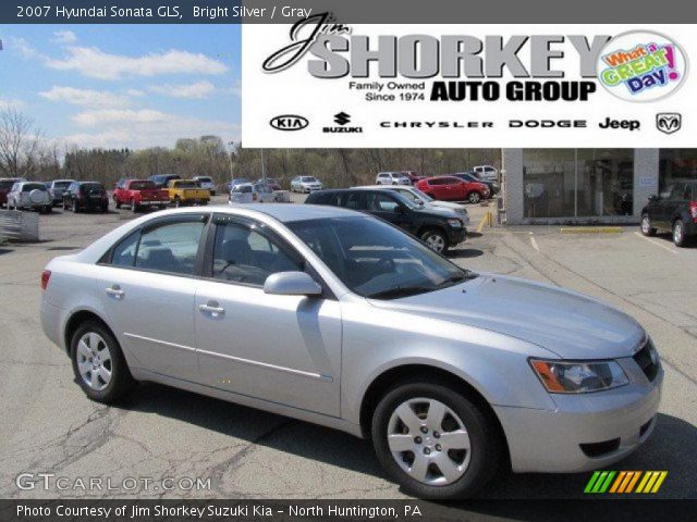 2007 Hyundai Sonata GLS in Bright Silver