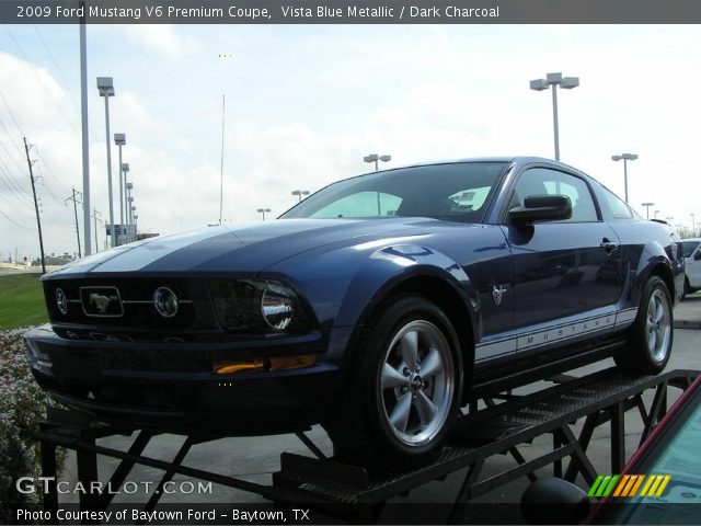 2009 Ford Mustang V6 Premium Coupe in Vista Blue Metallic