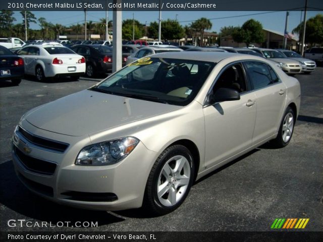 2010 Chevrolet Malibu LS Sedan in Gold Mist Metallic