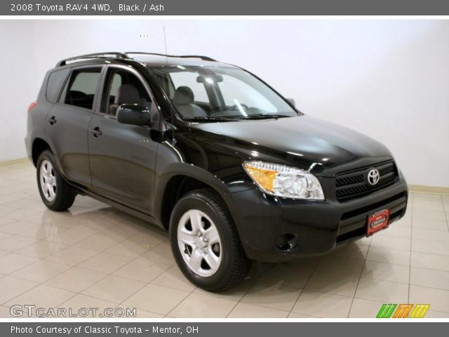 2008 Toyota RAV4 4WD in Black