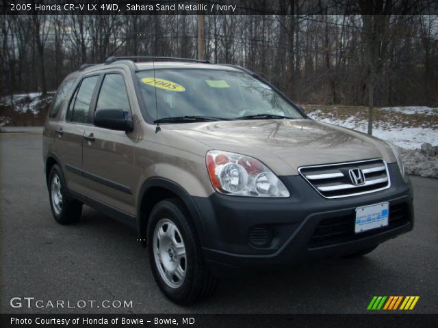 2005 Honda CR-V LX 4WD in Sahara Sand Metallic