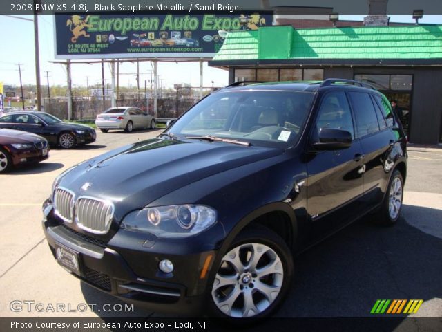 2008 BMW X5 4.8i in Black Sapphire Metallic