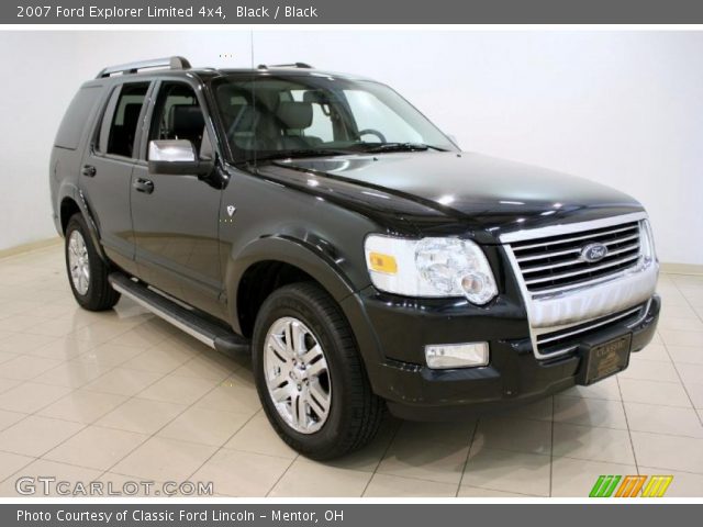 2007 Ford Explorer Limited 4x4 in Black