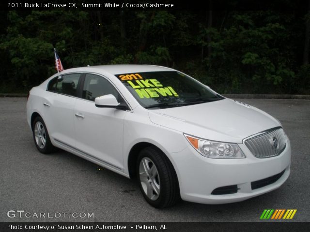 2011 Buick LaCrosse CX in Summit White