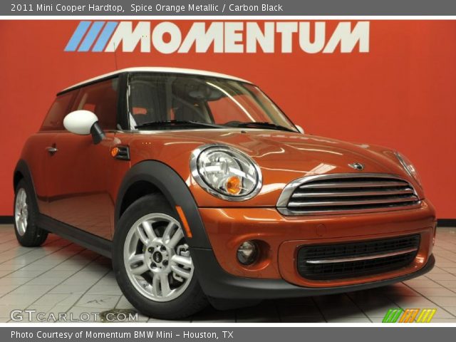 2011 Mini Cooper Hardtop in Spice Orange Metallic