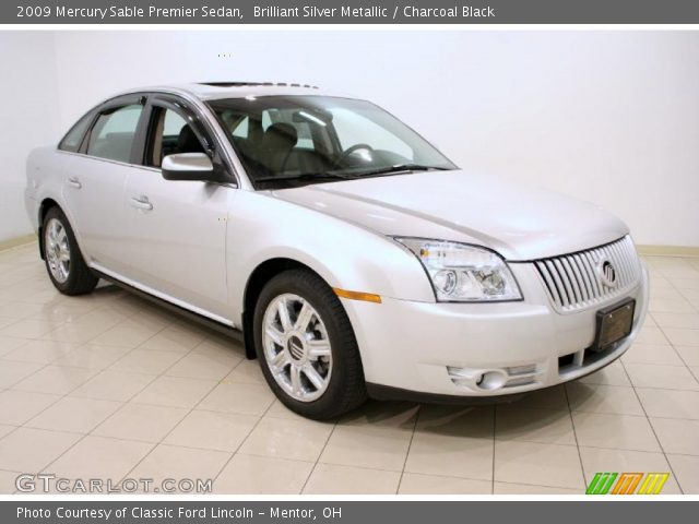 2009 Mercury Sable Premier Sedan in Brilliant Silver Metallic