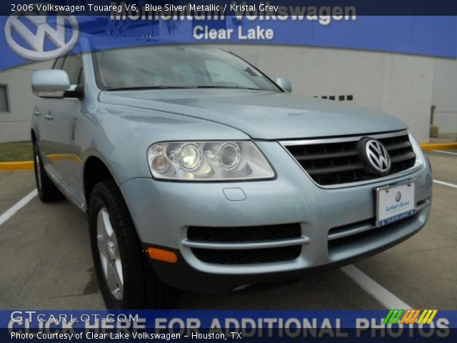 2006 Volkswagen Touareg V6 in Blue Silver Metallic