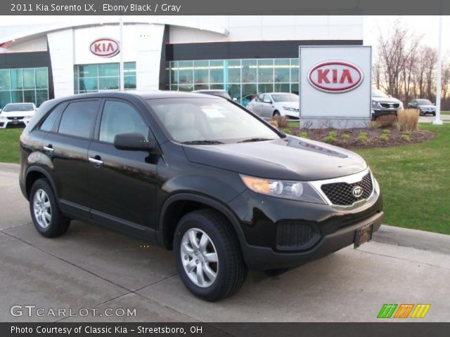 2011 Kia Sorento LX in Ebony Black