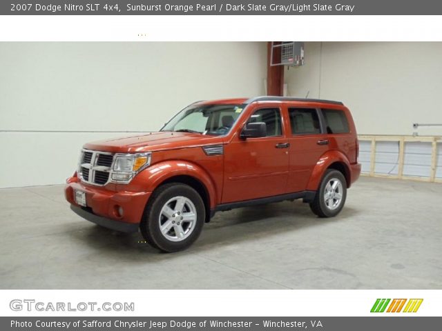 2007 Dodge Nitro SLT 4x4 in Sunburst Orange Pearl