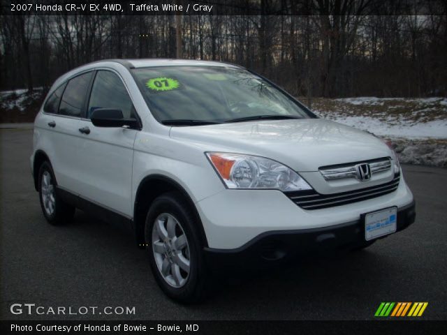 2007 Honda CR-V EX 4WD in Taffeta White