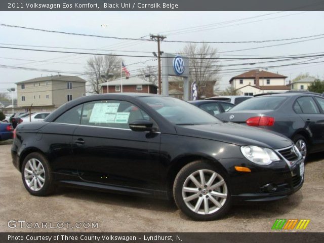 2011 Volkswagen Eos Komfort in Black Uni