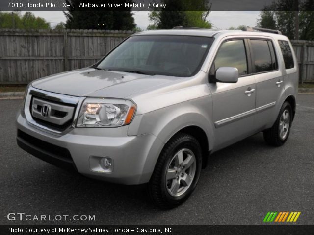 2010 Honda Pilot EX-L in Alabaster Silver Metallic