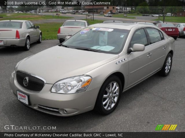 2008 Buick Lucerne CXS in Gold Mist Metallic