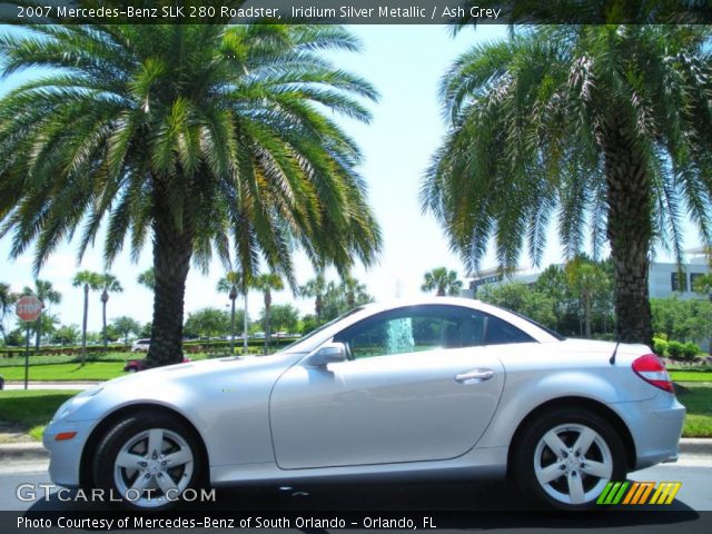 2007 Mercedes-Benz SLK 280 Roadster in Iridium Silver Metallic