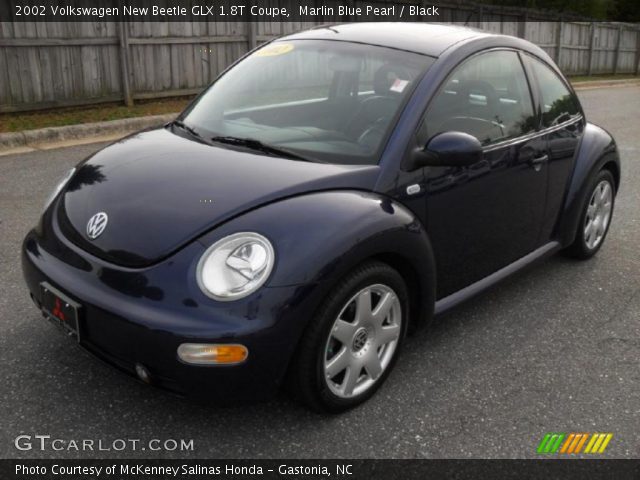 2002 Volkswagen New Beetle GLX 1.8T Coupe in Marlin Blue Pearl