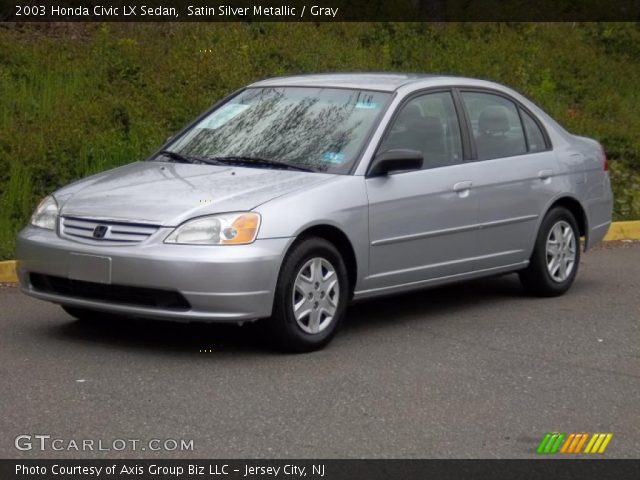 2003 Honda civic silver hood #4