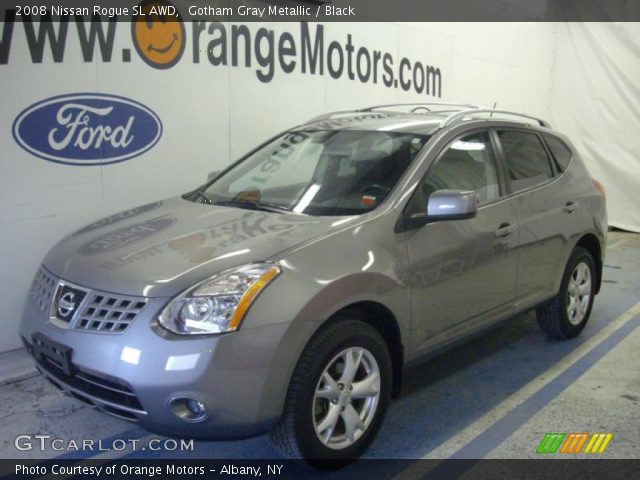 2008 Nissan Rogue SL AWD in Gotham Gray Metallic