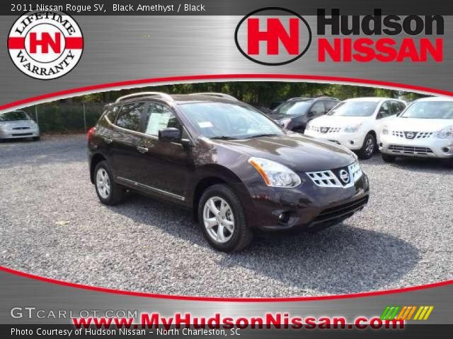 2011 Nissan Rogue SV in Black Amethyst