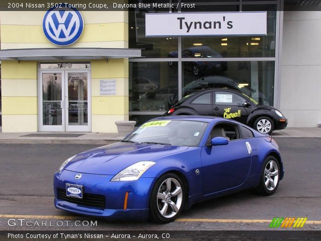 2004 Nissan 350Z Touring Coupe in Daytona Blue Metallic