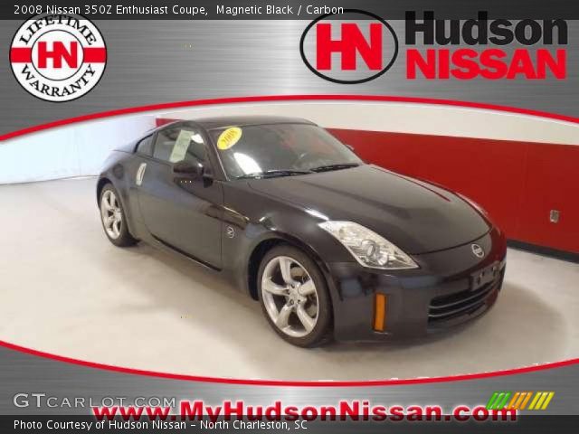 2008 Nissan 350Z Enthusiast Coupe in Magnetic Black