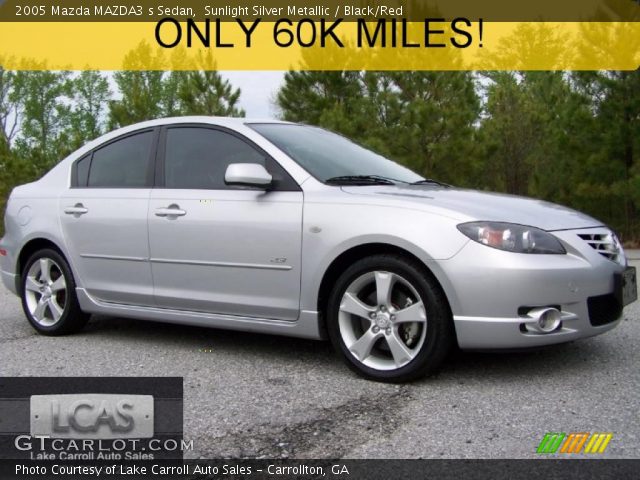 2005 Mazda MAZDA3 s Sedan in Sunlight Silver Metallic