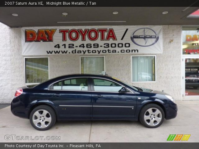 2007 Saturn Aura XE in Midnight Blue Metallic
