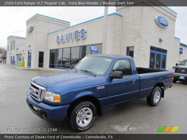 2009 Ford Ranger XLT Regular Cab in Vista Blue Metallic