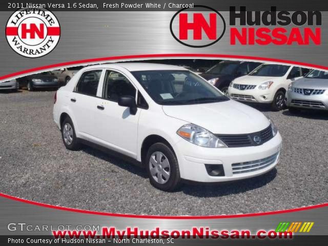 2011 Nissan Versa 1.6 Sedan in Fresh Powder White