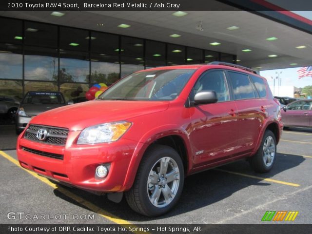 2010 Toyota RAV4 Sport in Barcelona Red Metallic