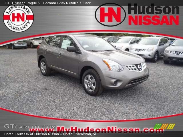 2011 Nissan Rogue S in Gotham Gray Metallic