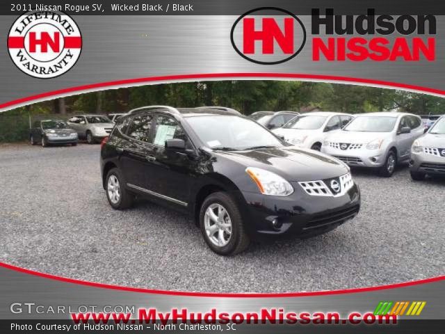 2011 Nissan Rogue SV in Wicked Black