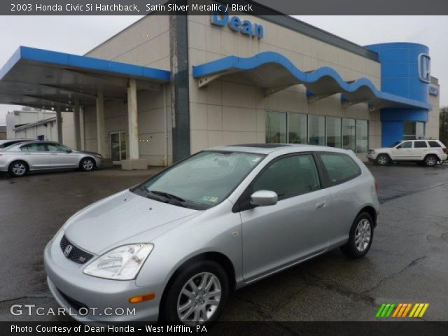 2003 Honda Civic Si Hatchback in Satin Silver Metallic