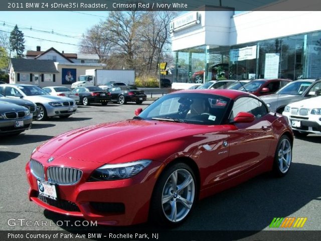 2011 BMW Z4 sDrive35i Roadster in Crimson Red