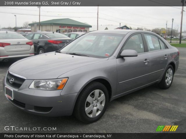 2008 Hyundai Sonata GLS in Steel Gray