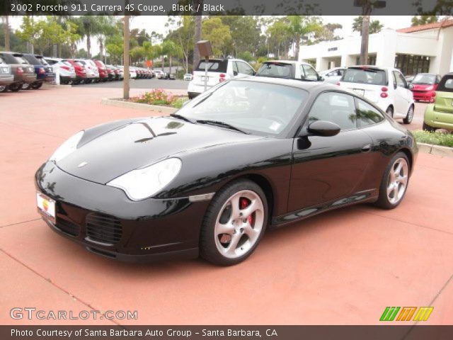 2002 Porsche 911 Carrera 4S Coupe in Black
