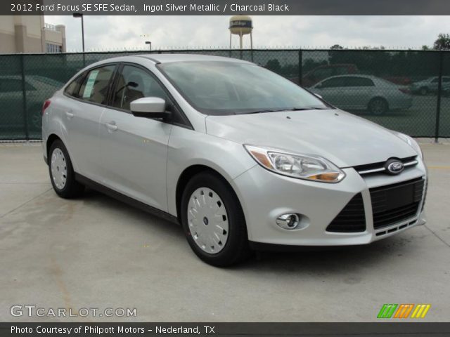 2012 Ford Focus SE SFE Sedan in Ingot Silver Metallic