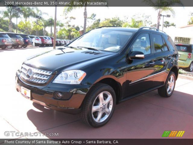 2008 Mercedes-Benz ML 350 4Matic in Black